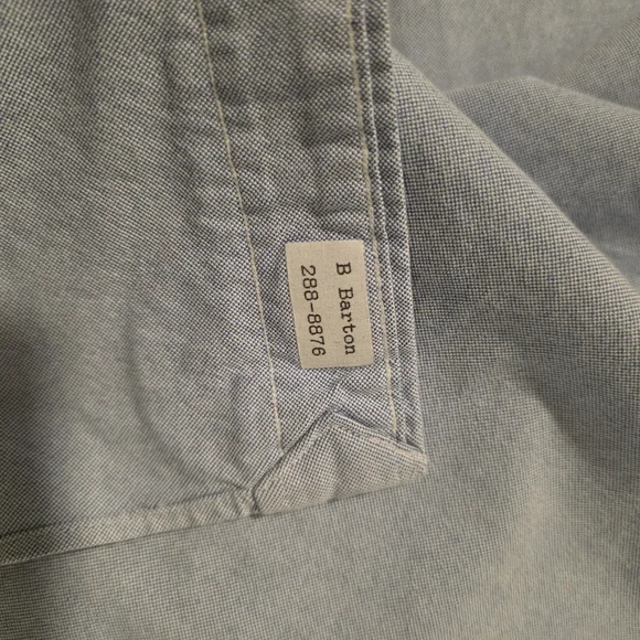 Ralph Lauren Classic Fit Button Down Shirt XXL Light Blue Short Sleeve - Picture 10 of 11